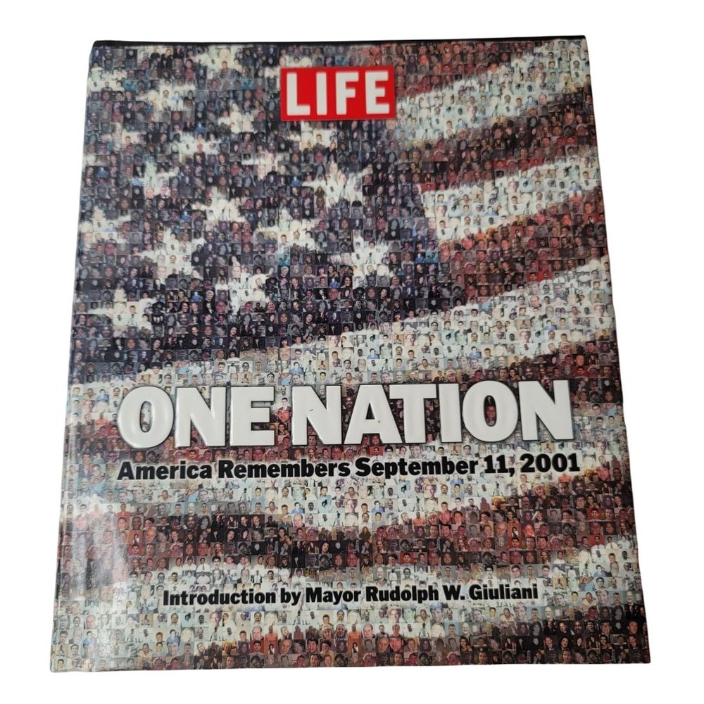One Nation: America Remembers - Hardcover Coffee Table Photo Book of 9/11